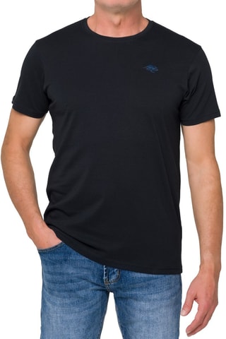 T-shirt regular - Preto - Preto