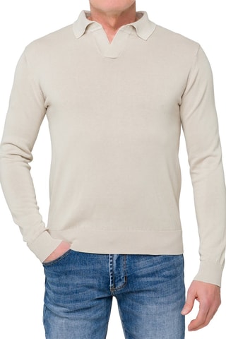 Camisola regular - Bege - Bege