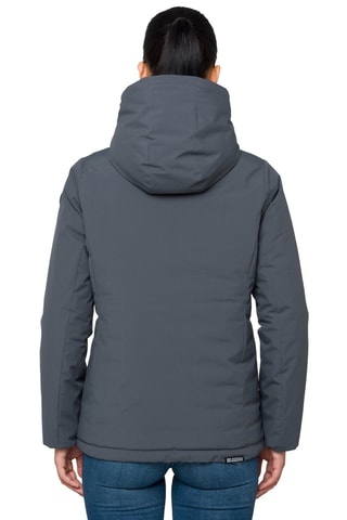 Blusão com capuz Milaa - Cinzento - Preto e cinzento