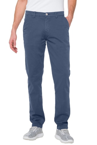 Calças chino regular - Azul - Azul-claro