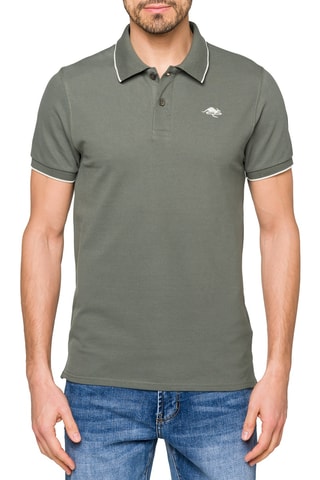 Polo Mareeba - Verde - Bege e verde