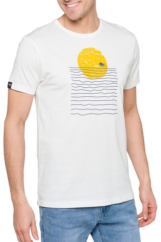 T-shirt regular Heatwave Branco - Branco