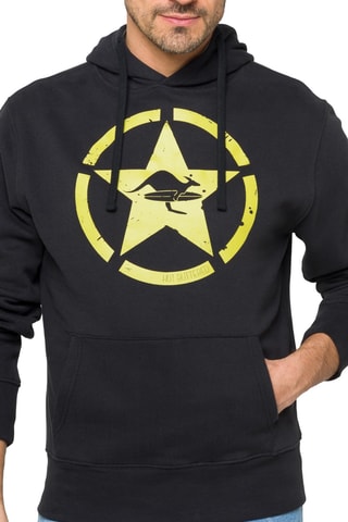 Sweat com capuz - Preto