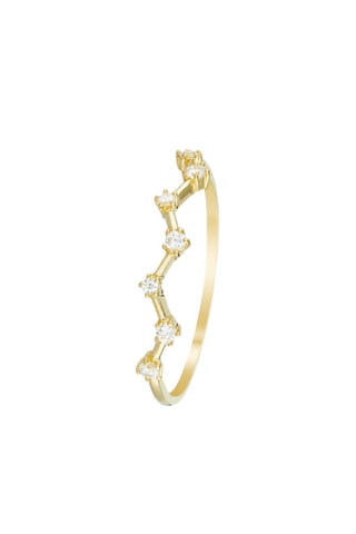 ##Bague Fil amoureux Or jaune