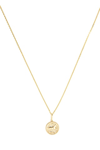 ##Pendentif Astro Lisse Bélier -  Or jaune