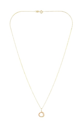 ##Pendentif Trianon Or jaune et or rose