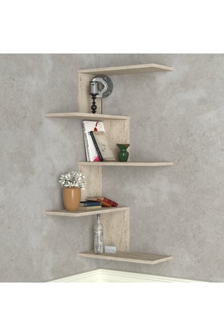 Etagère murale 4 niveaux Caniko - 51,5 x 109 x 29,6 cm