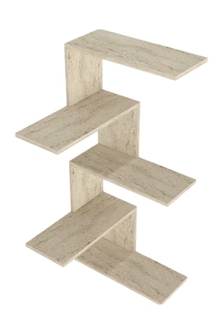 Etagère murale 4 niveaux Caniko - 51,5 x 109 x 29,6 cm