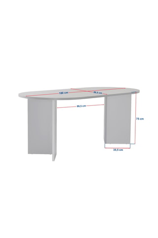 Table à manger - 180 x 89,5 x 75 cm