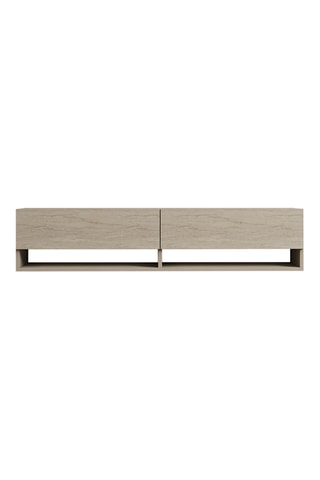 Meuble TV 2 abattants Arges - 141 x 31 x 30 cm