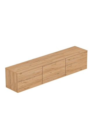 Meuble TV 3 abattants  - 160 x 35 x 32 cm