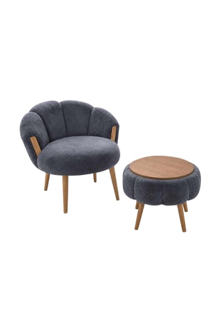 Fauteuil et table basse