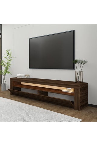 Meuble TV 2 tiroirs - 150 x 36,8 x 46,8 cm