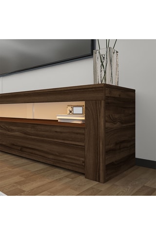 Meuble TV 2 tiroirs - 150 x 36,8 x 46,8 cm