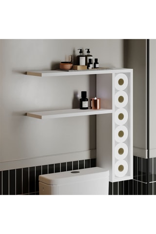 Etagère de salle de bain - 61,8 x 60 x 15 cm