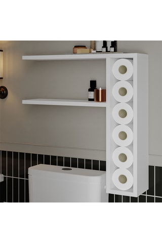 Etagère de salle de bain - 61,8 x 60 x 15 cm