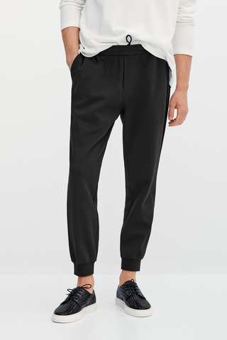 Pantalon en coton jogging - Noir