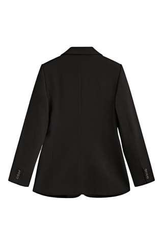 Veste de costume noire surpiqûre - Noir