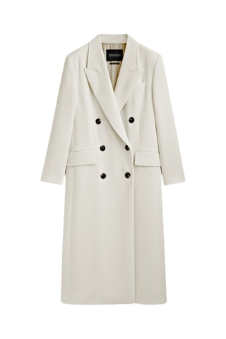 Manteau en lin - Ecru