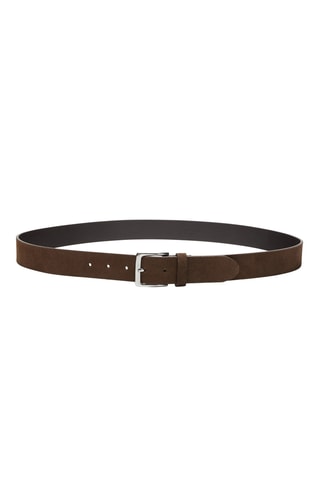 Ceinture en cuir - Marron