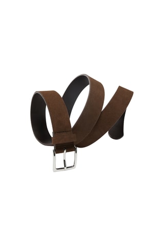 Ceinture en cuir - Marron