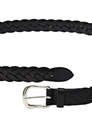 Ceinture en cuir - Noir