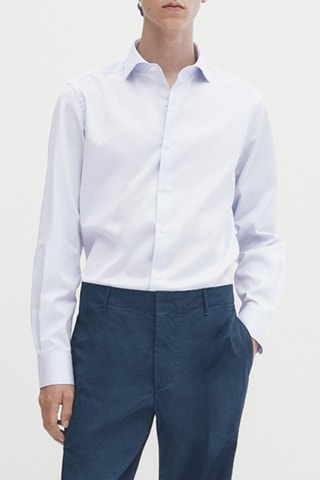 Chemise regular - Bleu clair