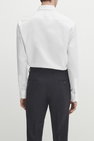 Chemise regular - Blanc
