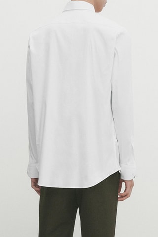 Chemise slim - Blanc