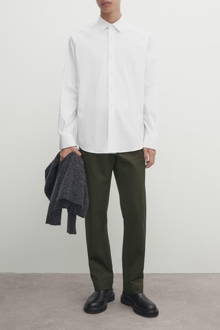 Chemise slim - Blanc