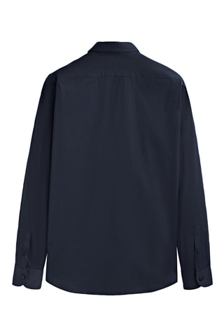 Chemise slim - Bleu marine