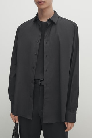 Chemise slim - Noir