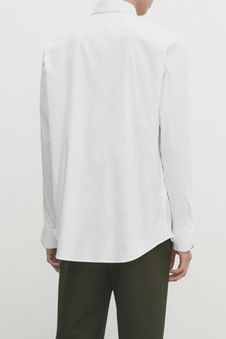 Chemise slim - Blanc