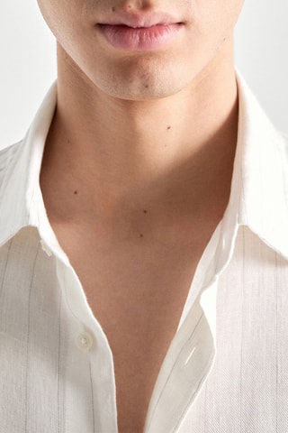Chemise en lin - Beige