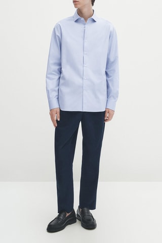 Chemise slim - Bleu clair