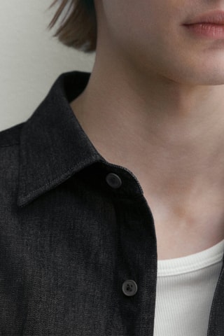 Chemise slim - Anthracite