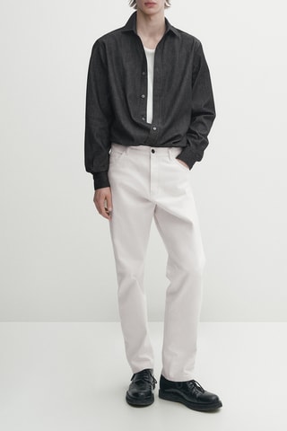 Chemise slim - Anthracite