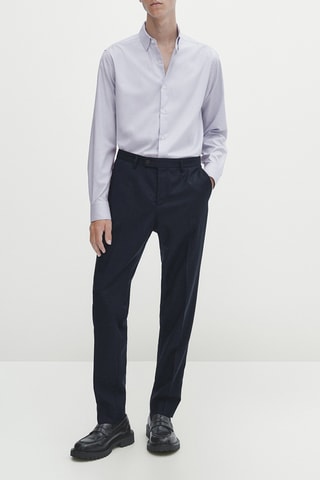 Chemise slim - Bleu clair