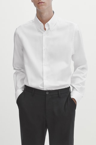 Chemise slim - Blanc