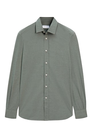 Chemise slim - Vert