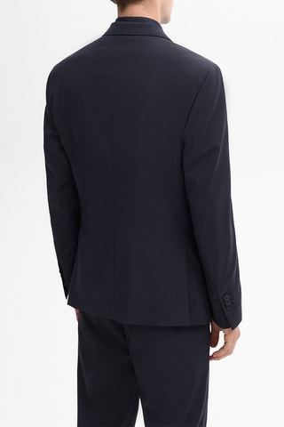 Veste en laine - Bleu marine