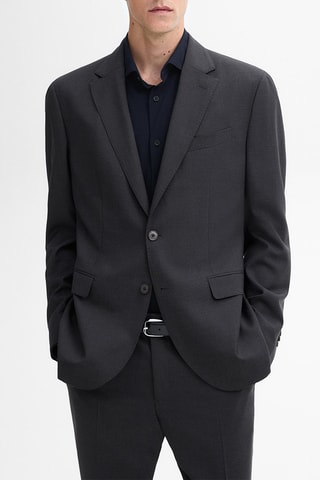 Veste en laine - Anthracite