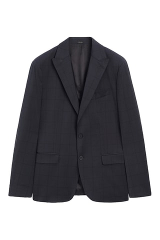 Veste en laine - Bleu marine