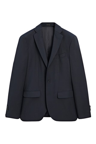Veste en laine - Bleu marine