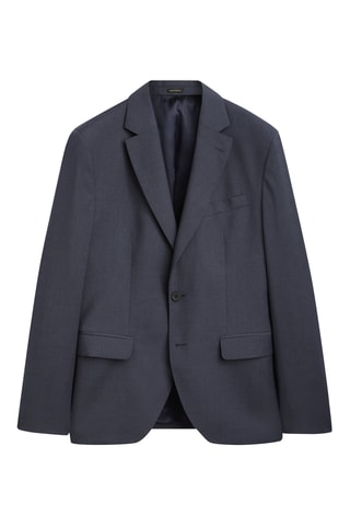 Veste en laine - Bleu marine