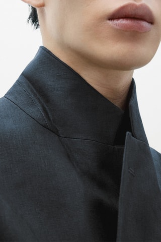 Veste en lin - Noir