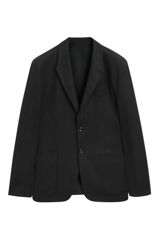 Veste en lin - Noir