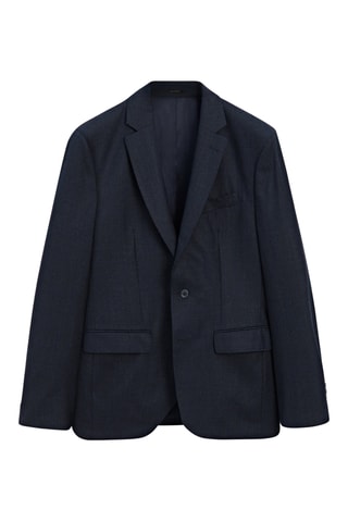 Blazer en cachemire - Bleu marine