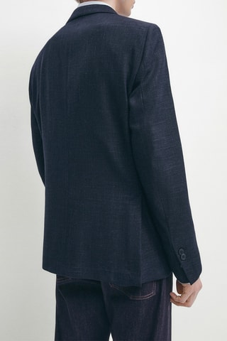 Veste en laine - Bleu marine