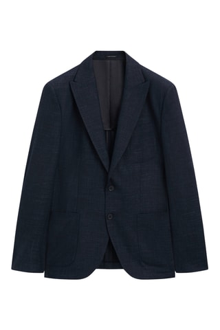 Veste en laine - Bleu marine